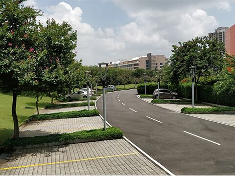 Industrial Park Landscaping in Pune Mumbai India